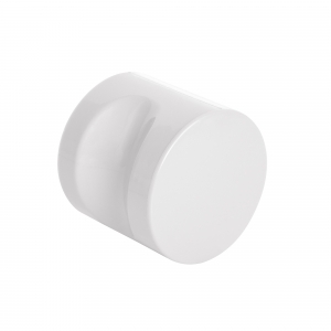 Ручка-кнопка CABIN PVC WH белый